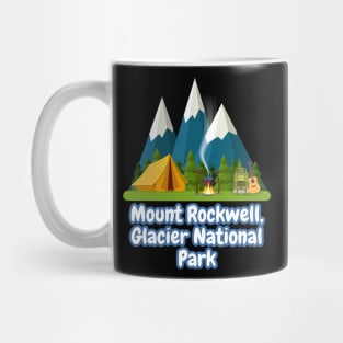 Mount Rockwell, Glacier National Park Mug